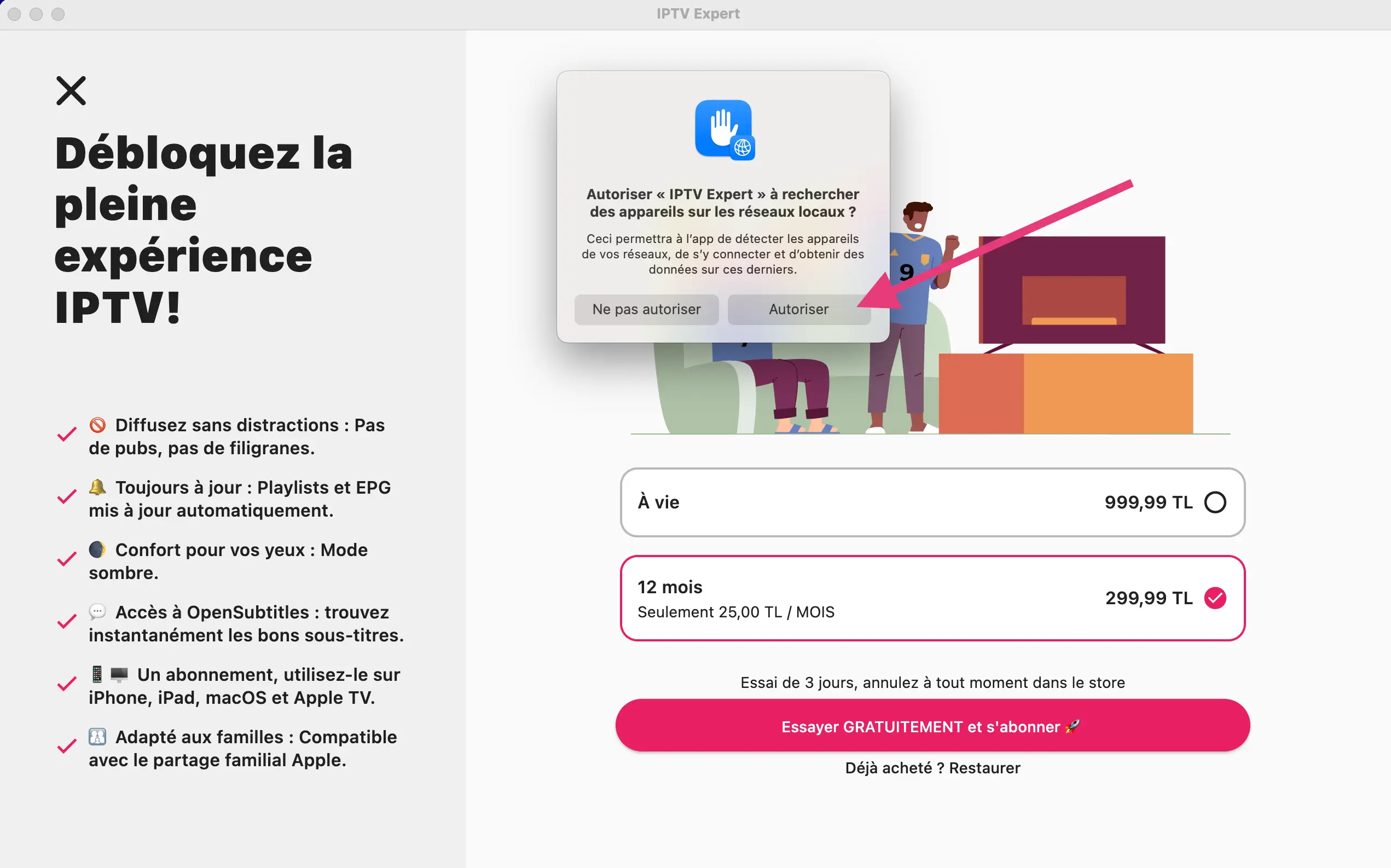 Profitez de IRON TV PRO Officiel avec une qualité HD/4K, accès rapide et service fiable. Activation en quelques secondes, support réactif et compatibilité tous appareils.